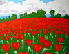 Red Fields exhibition